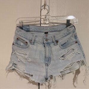 American Eagle Outfitters Light Blue 90s Boyfriend Short